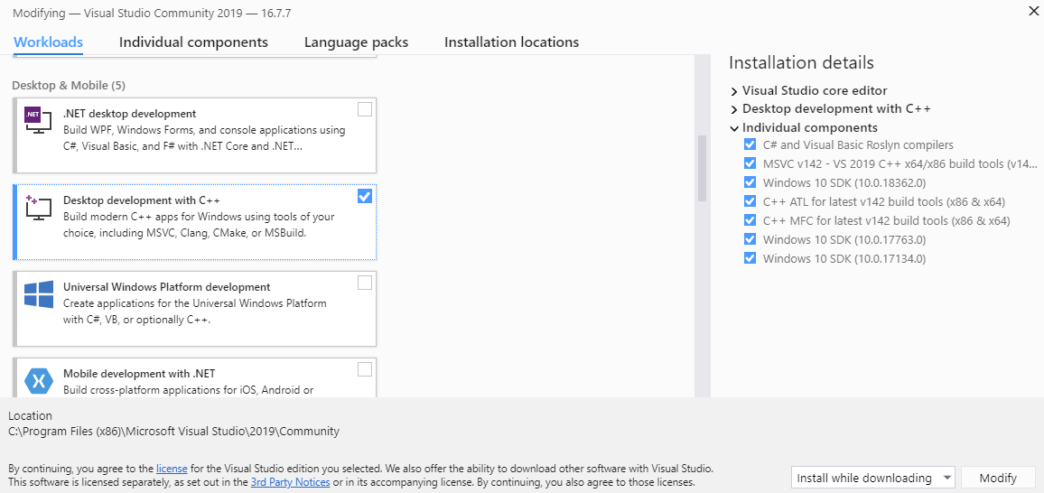 Building a C++ Application on Windows | Stereolabs